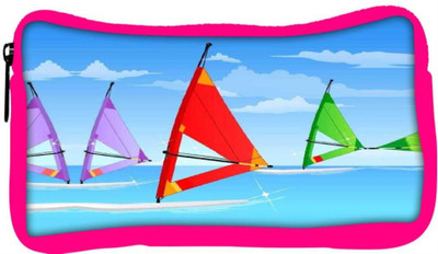 

Snoogg Eco Friendly Canvas Sail Board Sky 2561 Student Pen Pencil Case Coin Purse Pouch Cosmetic Makeup Bag (PINK) Pouch(Multicolor)