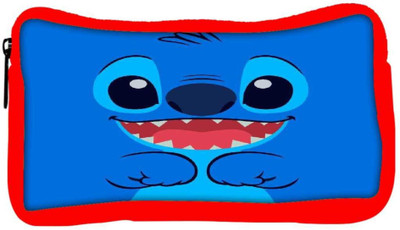 

Snoogg Eco Friendly Canvas Cute Blue Inface Student Pen Pencil Case Coin Purse Pouch Cosmetic Makeup Bag (RED) Pouch(Multicolor)