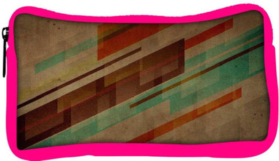 

Snoogg Eco Friendly Canvas Brown Background Design Designer Student Pen Pencil Case Coin Purse Pouch Cosmetic Makeup Bag (PINK) Pouch(Multicolor)