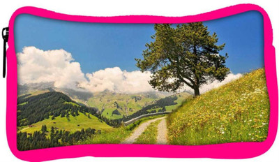 

Snoogg Eco Friendly Canvas Small Way In Garden Designer Student Pen Pencil Case Coin Purse Pouch Cosmetic Makeup Bag (PINK) Pouch(Multicolor)