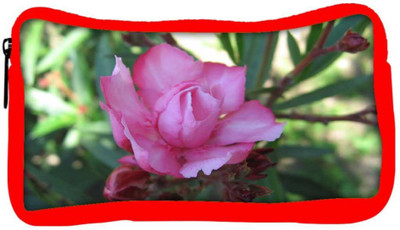 

Snoogg Eco Friendly Canvas Wild Rose Flower Designer Student Pen Pencil Case Coin Purse Pouch Cosmetic Makeup Bag (RED) Pouch(Multicolor)