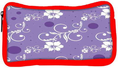 

Snoogg Eco Friendly Canvas Seamless Floral Pattern Abstract Background Student Pen Pencil Case Coin Purse Pouch Cosmetic Makeup Bag (RED) Pouch(Multicolor)