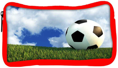 

Snoogg Eco Friendly Canvas Football Field Student Pen Pencil Case Coin Purse Pouch Cosmetic Makeup Bag (RED) Pouch(Multicolor)