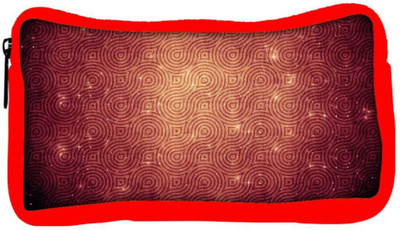 

Snoogg Eco Friendly Canvas Abstract Circles Patterns Designer Student Pen Pencil Case Coin Purse Pouch Cosmetic Makeup Bag (RED) Pouch(Multicolor)