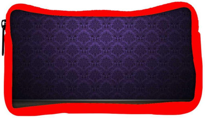 

Snoogg Eco Friendly Canvas Purple Wall Pattern Design Designer Student Pen Pencil Case Coin Purse Pouch Cosmetic Makeup Bag (RED) Pouch(Multicolor)