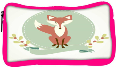 

Snoogg Eco Friendly Canvas A Fox Student Pen Pencil Case Coin Purse Pouch Cosmetic Makeup Bag (PINK) Pouch(Multicolor)
