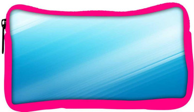 

Snoogg Eco Friendly Canvas Blue Pattern Design Designer Student Pen Pencil Case Coin Purse Pouch Cosmetic Makeup Bag (PINK) Pouch(Multicolor)