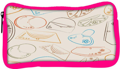 

Snoogg Eco Friendly Canvas Handbag Designer Student Pen Pencil Case Coin Purse Pouch Cosmetic Makeup Bag (PINK) Pouch(Multicolor)