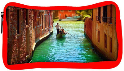 

Snoogg Eco Friendly Canvas Small Boat Designer Student Pen Pencil Case Coin Purse Pouch Cosmetic Makeup Bag (RED) Pouch(Multicolor)