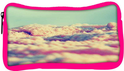 

Snoogg Eco Friendly Canvas Crystal Sands Student Pen Pencil Case Coin Purse Pouch Cosmetic Makeup Bag (PINK) Pouch(Multicolor)