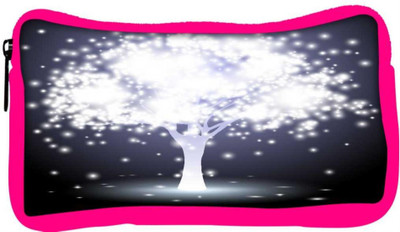 

Snoogg Eco Friendly Canvas Tree Made Of Lights Student Pen Pencil Case Coin Purse Pouch Cosmetic Makeup Bag (PINK) Pouch(Multicolor)