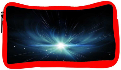 

Snoogg Eco Friendly Canvas Abstract Stars Design Designer Student Pen Pencil Case Coin Purse Pouch Cosmetic Makeup Bag (RED) Pouch(Multicolor)
