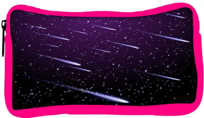

Snoogg Eco Friendly Canvas Background With Meteor Shower Student Pen Pencil Case Coin Purse Pouch Cosmetic Makeup Bag (PINK) Pouch(Multicolor)