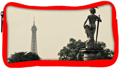 

Snoogg Eco Friendly Canvas Pigeon And Statue Designer Student Pen Pencil Case Coin Purse Pouch Cosmetic Makeup Bag (RED) Pouch(Multicolor)