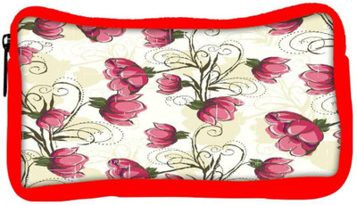 

Snoogg Eco Friendly Canvas Pattern Vector Element Student Pen Pencil Case Coin Purse Pouch Cosmetic Makeup Bag (RED) Pouch(Multicolor)