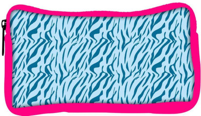 

Snoogg Eco Friendly Canvas Abstract White Pattern Blue Designer Student Pen Pencil Case Coin Purse Pouch Cosmetic Makeup Bag (PINK) Pouch(Multicolor)