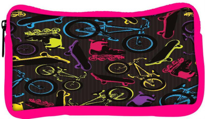 

Snoogg Eco Friendly Canvas On Roads Dark Designer Student Pen Pencil Case Coin Purse Pouch Cosmetic Makeup Bag (PINK) Pouch(Multicolor)