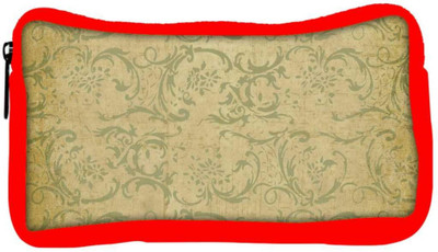 

Snoogg Eco Friendly Canvas Patterns Textures Designer Student Pen Pencil Case Coin Purse Pouch Cosmetic Makeup Bag (RED) Pouch(Multicolor)