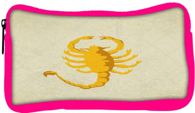 

Snoogg Eco Friendly Canvas Scorpion Yellow 2785 Student Pen Pencil Case Coin Purse Pouch Cosmetic Makeup Bag (PINK) Pouch(Multicolor)