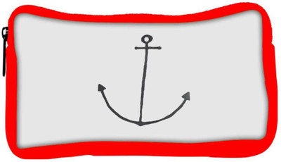 

Snoogg Eco Friendly Canvas Anchor Custom Student Pen Pencil Case Coin Purse Pouch Cosmetic Makeup Bag (RED) Pouch(Multicolor)