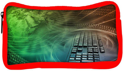

Snoogg Eco Friendly Canvas Abstract Internet Background With Colors Student Pen Pencil Case Coin Purse Pouch Cosmetic Makeup Bag (RED) Pouch(Multicolor)