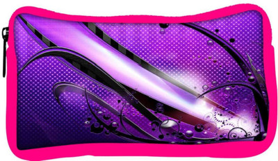 

Snoogg Eco Friendly Canvas Abstract Purple Glossy Design Designer Student Pen Pencil Case Coin Purse Pouch Cosmetic Makeup Bag (PINK) Pouch(Multicolor)