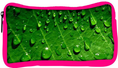 

Snoogg Eco Friendly Canvas Dew Drops Student Pen Pencil Case Coin Purse Pouch Cosmetic Makeup Bag (PINK) Pouch(Multicolor)