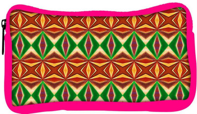 

Snoogg Eco Friendly Canvas Colorful Cross Designer Student Pen Pencil Case Coin Purse Pouch Cosmetic Makeup Bag (PINK) Pouch(Multicolor)