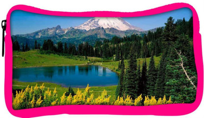 

Snoogg Eco Friendly Canvas Small Pond In Garden Designer Student Pen Pencil Case Coin Purse Pouch Cosmetic Makeup Bag (PINK) Pouch(Multicolor)
