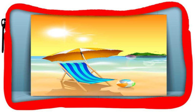 

Snoogg Eco Friendly Canvas Abstract Summer Background Student Pen Pencil Case Coin Purse Pouch Cosmetic Makeup Bag (RED) Pouch(Multicolor)