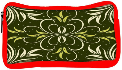 

Snoogg Eco Friendly Canvas Seamless Floral Pattern Abstract Background Student Pen Pencil Case Coin Purse Pouch Cosmetic Makeup Bag (RED) Pouch(Multicolor)