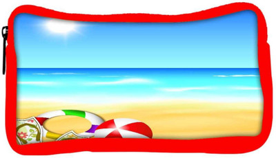 

Snoogg Eco Friendly Canvas Abstract Summer Background Student Pen Pencil Case Coin Purse Pouch Cosmetic Makeup Bag (RED) Pouch(Multicolor)