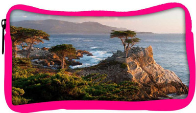 

Snoogg Eco Friendly Canvas Trees Near The Sea Designer Student Pen Pencil Case Coin Purse Pouch Cosmetic Makeup Bag (PINK) Pouch(Multicolor)