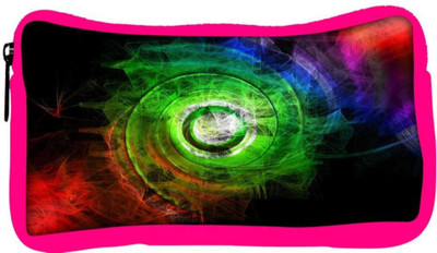 

Snoogg Eco Friendly Canvas Clolorful Smoke Student Pen Pencil Case Coin Purse Pouch Cosmetic Makeup Bag (PINK) Pouch(Multicolor)