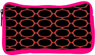 

Snoogg Eco Friendly Canvas Ornage In Black Designer Student Pen Pencil Case Coin Purse Pouch Cosmetic Makeup Bag (PINK) Pouch(Multicolor)