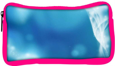 

Snoogg Eco Friendly Canvas Abstract Sparkling Design Designer Student Pen Pencil Case Coin Purse Pouch Cosmetic Makeup Bag (PINK) Pouch(Multicolor)