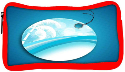 

Snoogg Eco Friendly Canvas Abstract Summer Background Student Pen Pencil Case Coin Purse Pouch Cosmetic Makeup Bag (RED) Pouch(Multicolor)