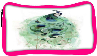 

Snoogg Eco Friendly Canvas Feather Strip Student Pen Pencil Case Coin Purse Pouch Cosmetic Makeup Bag (PINK) Pouch(Multicolor)