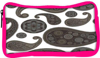 

Snoogg Eco Friendly Canvas Grey Pattern Designer Student Pen Pencil Case Coin Purse Pouch Cosmetic Makeup Bag (PINK) Pouch(Multicolor)