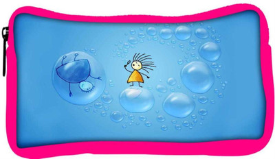 

Snoogg Eco Friendly Canvas Girl In A Bubble Designer Student Pen Pencil Case Coin Purse Pouch Cosmetic Makeup Bag (PINK) Pouch(Multicolor)