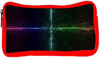

Snoogg Eco Friendly Canvas Electric Colors Abstract Designer Student Pen Pencil Case Coin Purse Pouch Cosmetic Makeup Bag (RED) Pouch(Multicolor)
