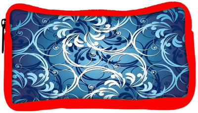 

Snoogg Eco Friendly Canvas Abstract Blue Pattern Designer Student Pen Pencil Case Coin Purse Pouch Cosmetic Makeup Bag (RED) Pouch(Multicolor)