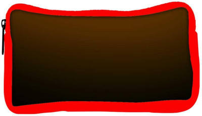 

Snoogg Eco Friendly Canvas Brown Designer Student Pen Pencil Case Coin Purse Pouch Cosmetic Makeup Bag (RED) Pouch(Multicolor)