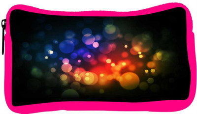 

Snoogg Eco Friendly Canvas Red And Blue Spots Designer Student Pen Pencil Case Coin Purse Pouch Cosmetic Makeup Bag (PINK) Pouch(Multicolor)