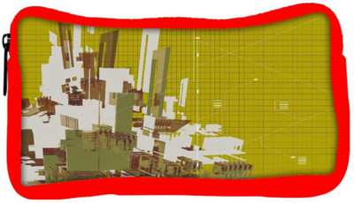 

Snoogg Eco Friendly Canvas 3D Rendered Abstract Background Student Pen Pencil Case Coin Purse Pouch Cosmetic Makeup Bag (RED) Pouch(Multicolor)