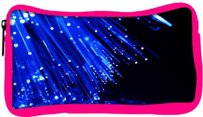 

Snoogg Eco Friendly Canvas Fiber Optics Student Pen Pencil Case Coin Purse Pouch Cosmetic Makeup Bag (PINK) Pouch(Multicolor)