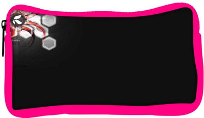 

Snoogg Eco Friendly Canvas White Design In Black Designer Student Pen Pencil Case Coin Purse Pouch Cosmetic Makeup Bag (PINK) Pouch(Multicolor)