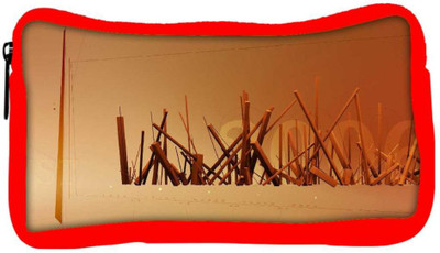 

Snoogg Eco Friendly Canvas Stocking Woods Designer Student Pen Pencil Case Coin Purse Pouch Cosmetic Makeup Bag (RED) Pouch(Multicolor)