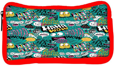 

Snoogg Eco Friendly Canvas We Love Comics Student Pen Pencil Case Coin Purse Pouch Cosmetic Makeup Bag (RED) Pouch(Multicolor)