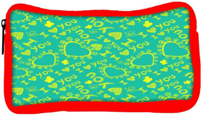 

Snoogg Eco Friendly Canvas Yellow I Love You Designer Student Pen Pencil Case Coin Purse Pouch Cosmetic Makeup Bag (RED) Pouch(Multicolor)